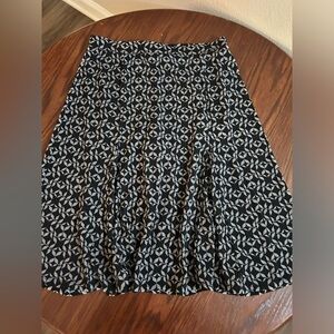 Jaclyn Smith Flare out skirt y2k black skirt size L